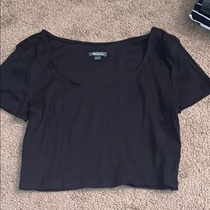 Black Crop Top